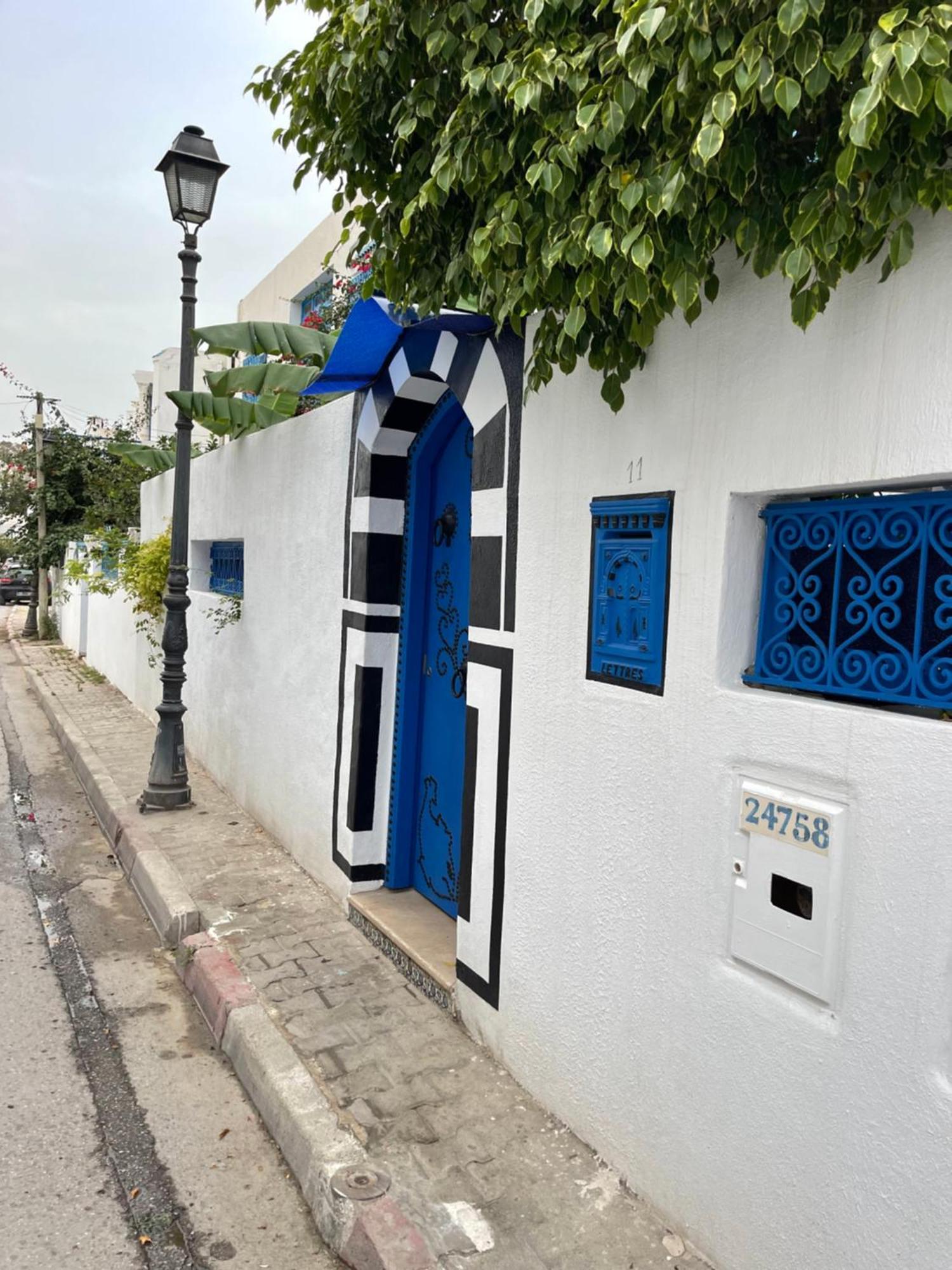 הוילה סידי בו סעיד The Blue And White Perle מראה חיצוני תמונה