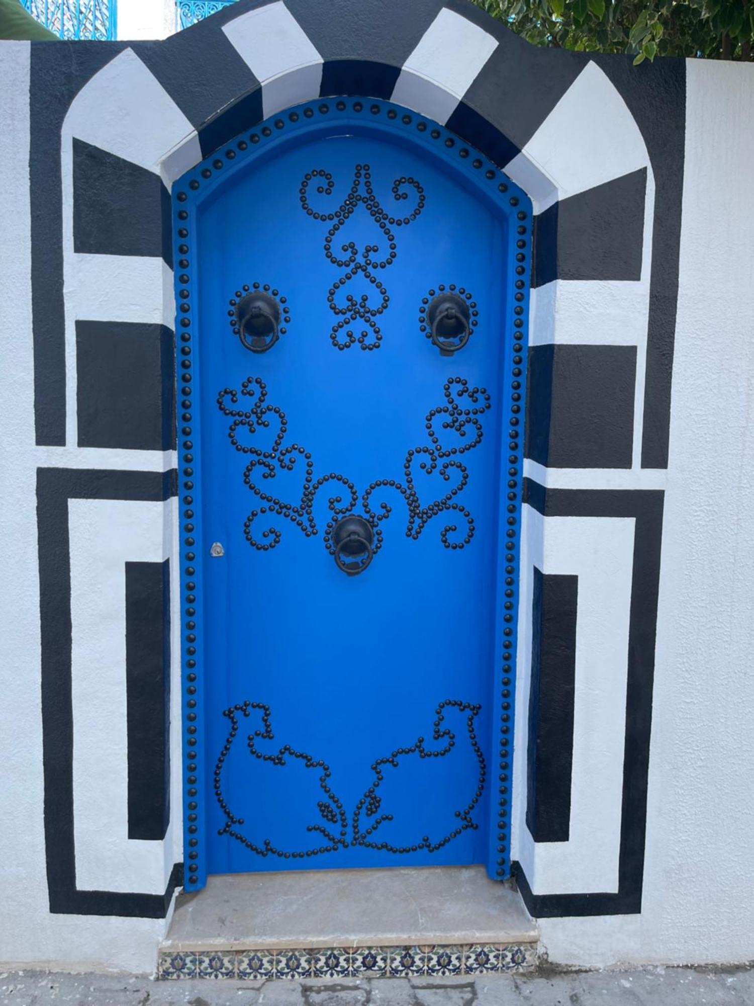 הוילה סידי בו סעיד The Blue And White Perle מראה חיצוני תמונה
