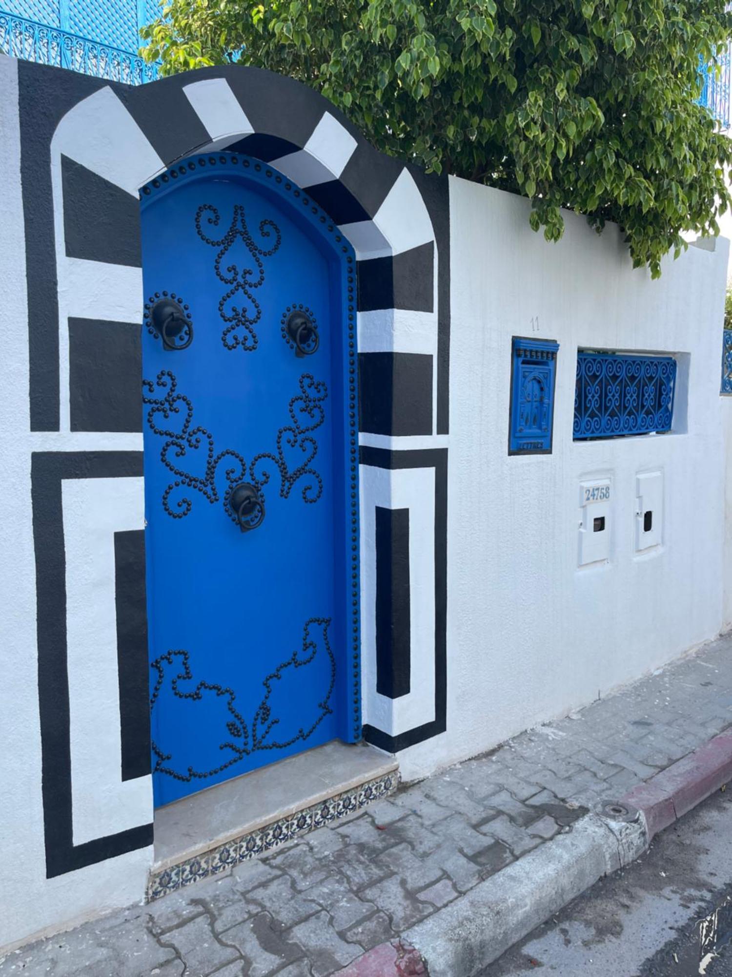 הוילה סידי בו סעיד The Blue And White Perle מראה חיצוני תמונה