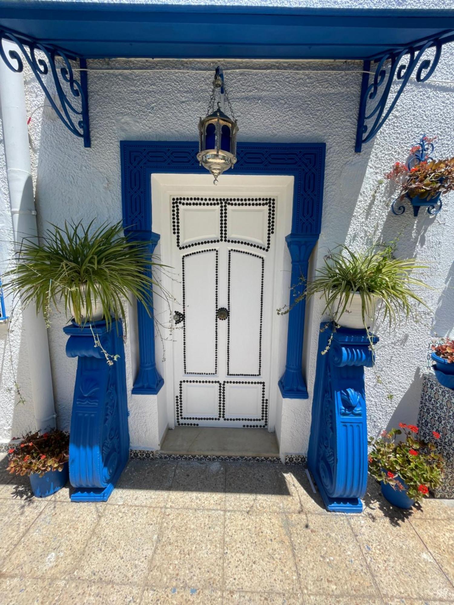 הוילה סידי בו סעיד The Blue And White Perle מראה חיצוני תמונה